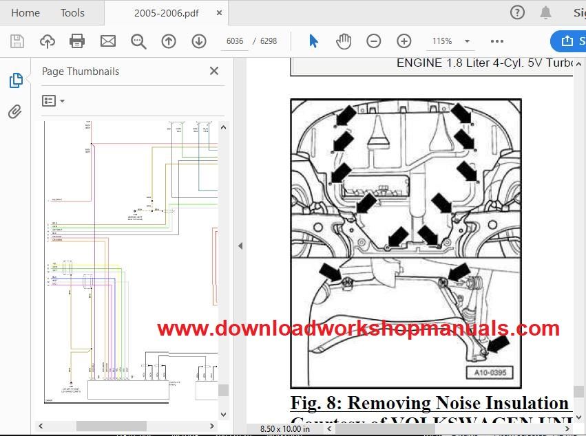 Audi tt workshop manual PDF
